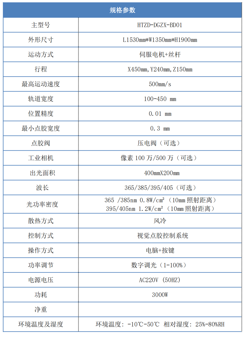 400*200mm CCD点胶固化一体机