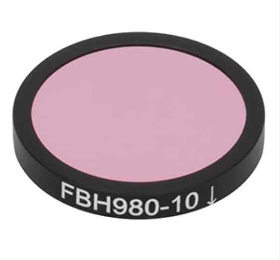 THORLABS 索雷博 &nbsp;&nbsp;&nbsp;FBH980-10 硬膜带通滤光片