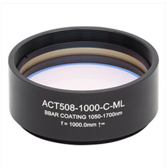 THORLABS 索雷博 &nbsp;&nbsp;&nbsp;ACT508-1000-C-ML 消色差双胶合透镜