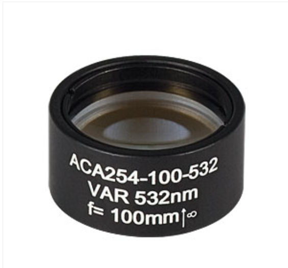 THORLABS 索雷博 &nbsp;&nbsp;&nbsp;ACA254-100-532 高功率空气间隔双合透镜