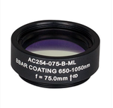 THORLABS 索雷博 &nbsp;&nbsp;&nbsp;AC254-075-B-ML 消色差双胶合透镜