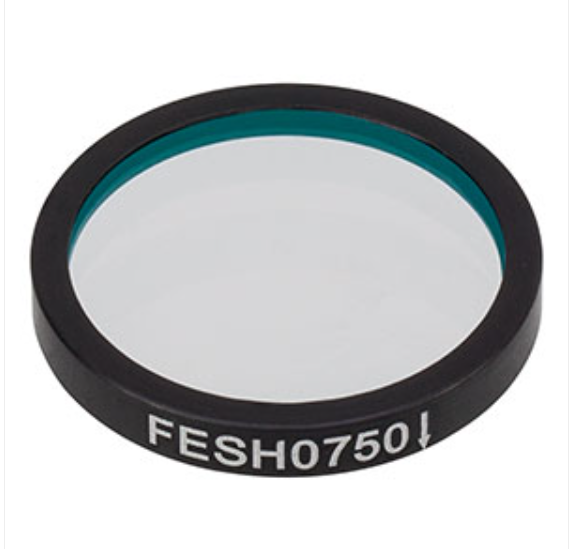 THORLABS 索雷博 &nbsp;&nbsp;&nbsp;FESH0750 Ø25.0 mm短波通滤光片