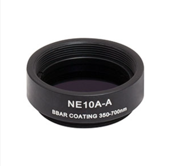 THORLABS 索雷博    NE10A-A Ø25 mm镀增透膜的吸收型中性密度滤光片