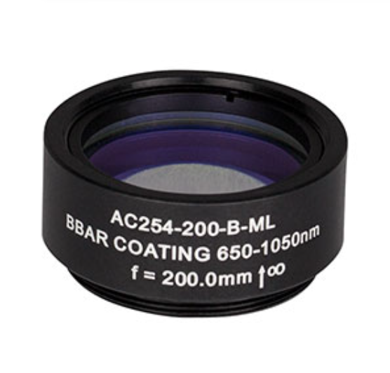 THORLABS 索雷博 &nbsp;&nbsp;&nbsp;AC254-200-B-ML 消色差双胶合透镜