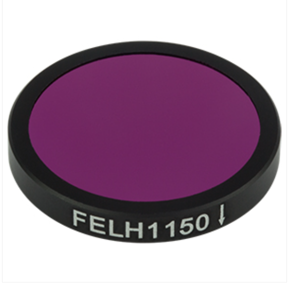 THORLABS 索雷博 &nbsp;&nbsp;&nbsp;FELH1150 Ø25.0 mm长波通滤光片