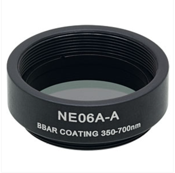 THORLABS 索雷博 &nbsp;&nbsp;NE06A-A Ø25 mm镀增透膜的吸收型中性密度滤光片