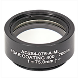 THORLABS 索雷博 &nbsp;&nbsp;&nbsp;AC254-075-A-ML 消色差双胶合透镜