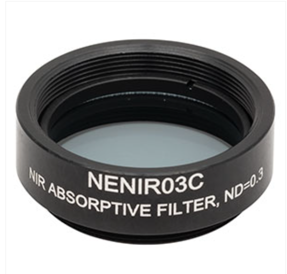 THORLABS 索雷博 &nbsp;&nbsp;&nbsp;NENIR03C Ø25 mm NIR吸收型中性密度滤光片