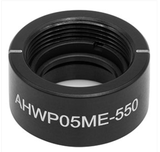 THORLABS 索雷博 &nbsp;&nbsp;&nbsp;AHWP05ME-550 - 聚合物零级消色差半波片