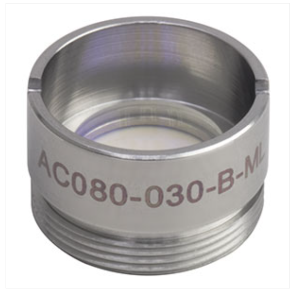 THORLABS 索雷博    AC080-030-B-ML 消色差双胶合透镜