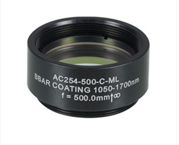 THORLABS 索雷博 &nbsp;&nbsp;&nbsp;AC254-500-C-ML 消色差双胶合透镜