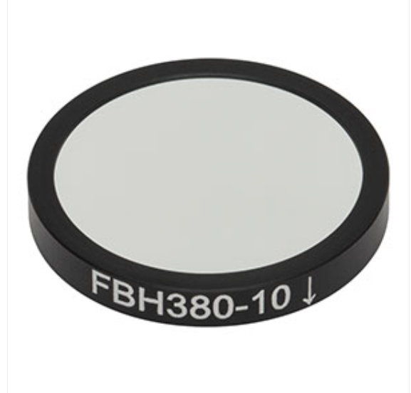 THORLABS 索雷博 &nbsp;&nbsp;&nbsp;FBH380-10 硬膜带通滤光片