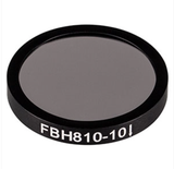 THORLABS 索雷博 &nbsp;&nbsp;&nbsp;&nbsp;FBH810-10 硬膜带通滤光片