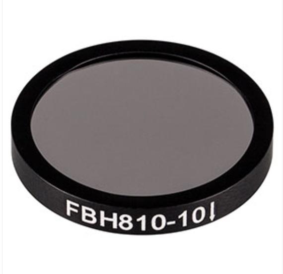 THORLABS 索雷博 &nbsp;&nbsp;&nbsp;&nbsp;FBH810-10 硬膜带通滤光片