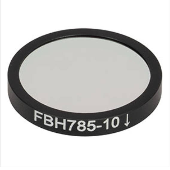 THORLABS 索雷博 &nbsp;&nbsp;&nbsp;FBH785-10 硬膜带通滤光片