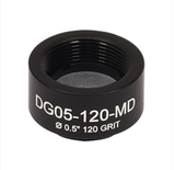 THORLABS 索雷博   DG05-120-MD - Ø1/2英寸，SM05螺纹安装，N-BK7磨砂玻璃散射片