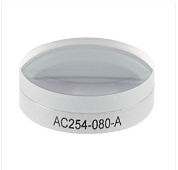 THORLABS 索雷博    AC254-080-A 消色差双胶合透镜