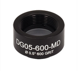 THORLABS 索雷博   DG05-600-MD - Ø1/2英寸，SM05螺纹安装，N-BK7磨砂玻璃散射片
