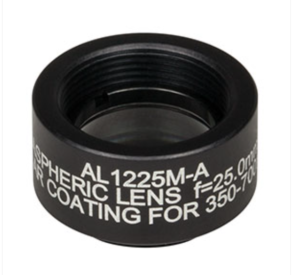 THORLABS 索雷博 &nbsp;&nbsp;&nbsp;AL1225M-A 非球面透镜