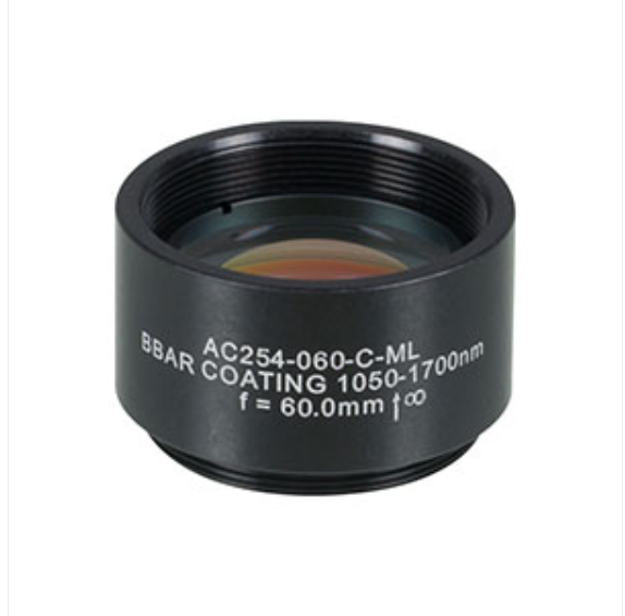 THORLABS 索雷博 &nbsp;&nbsp;&nbsp;AC254-060-C-ML 消色差双胶合透镜