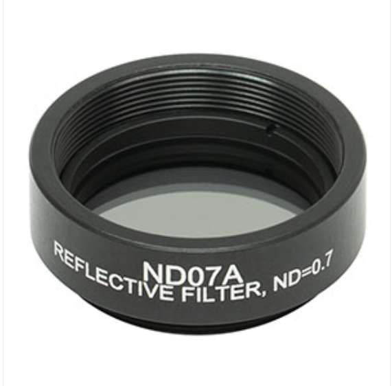 THORLABS 索雷博 &nbsp;&nbsp;&nbsp;ND07A Ø25 mm反射型中性密度滤光片
