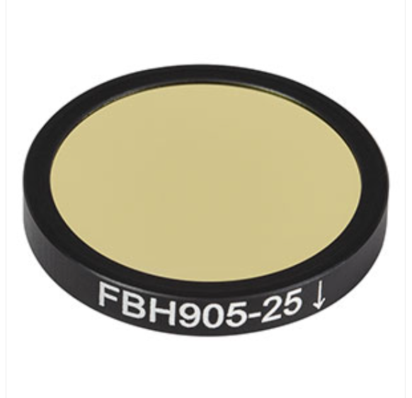 THORLABS 索雷博 &nbsp;&nbsp;FBH905-25 硬膜带通滤光片
