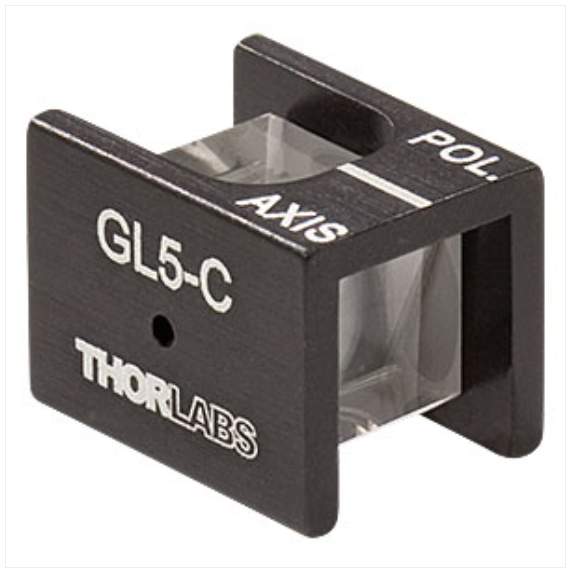 THORLABS 索雷博 &nbsp;&nbsp;&nbsp;&nbsp;GL5-C - 格兰-激光偏振器