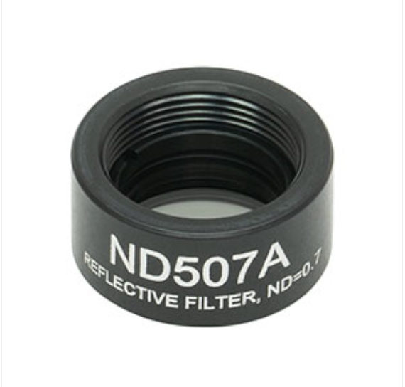 THORLABS 索雷博 &nbsp;&nbsp;&nbsp;ND507A Ø1/2英寸反射型中性密度滤光片