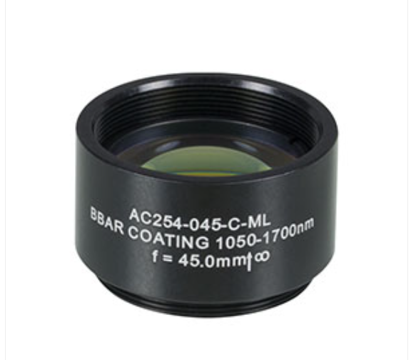 THORLABS 索雷博   AC254-045-C-ML 消色差双胶合透镜