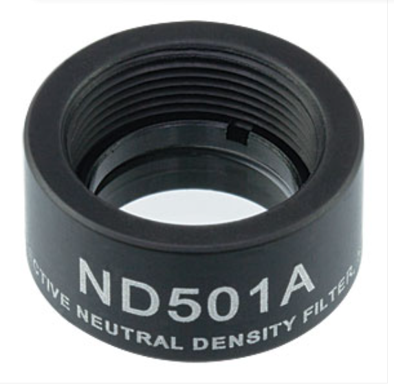 THORLABS 索雷博 &nbsp;&nbsp;&nbsp;ND501A Ø1/2英寸反射型中性密度滤光片