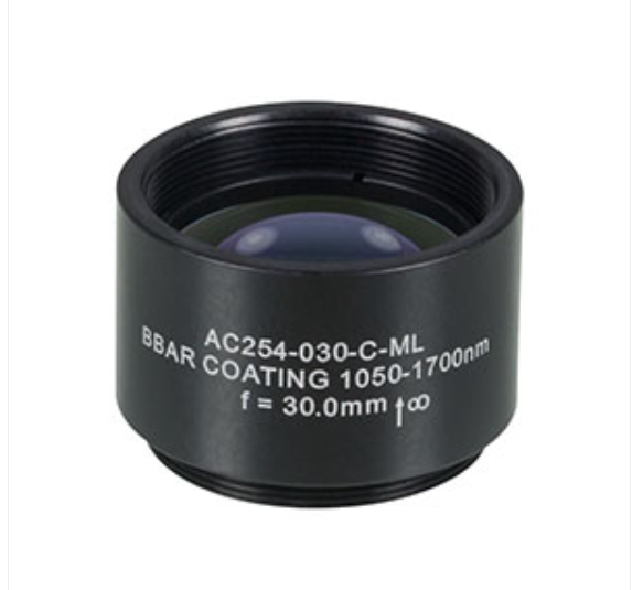THORLABS 索雷博    AC254-030-C-ML 消色差双胶合透镜