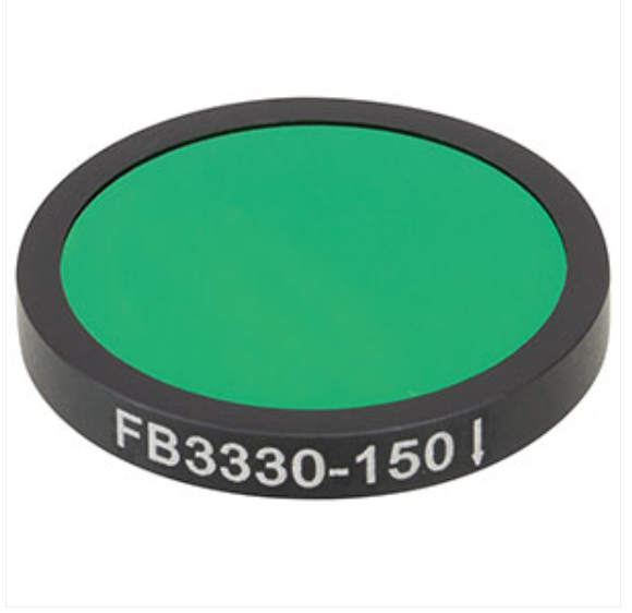 THORLABS 索雷博 &nbsp;&nbsp;&nbsp;FB3330-150 Ø25 mm红外带通滤光片