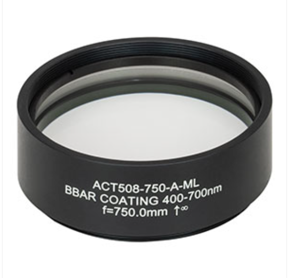 THORLABS 索雷博 &nbsp;&nbsp;&nbsp;ACT508-750-A-ML 消色差双胶合透镜