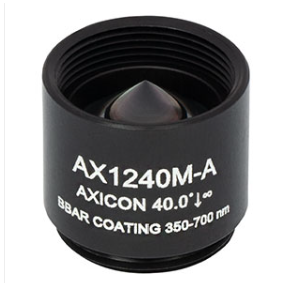 THORLABS 索雷博 &nbsp;&nbsp;&nbsp;AX1240M-A 锥透镜