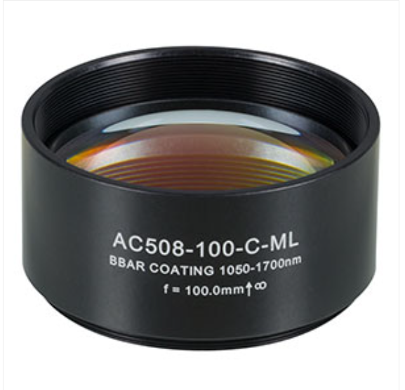 THORLABS 索雷博 &nbsp;&nbsp;&nbsp;AC508-100-C-ML 消色差双胶合透镜