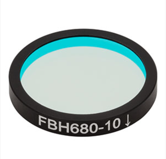 THORLABS 索雷博 &nbsp;&nbsp;&nbsp;FBH680-10 硬膜带通滤光片