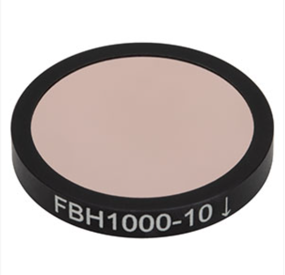 THORLABS 索雷博 &nbsp;&nbsp;FBH1000-10 硬膜带通滤光片