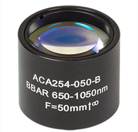 THORLABS 索雷博 &nbsp;&nbsp;&nbsp;ACA254-050-B 空气间隔消色差双合透镜