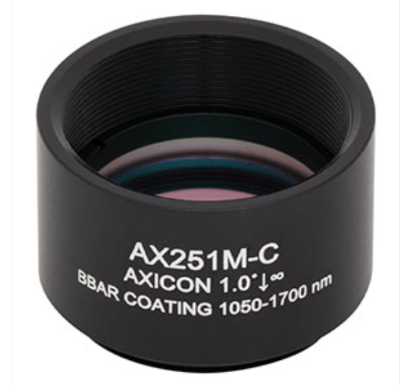 THORLABS 索雷博 &nbsp;&nbsp;&nbsp;&nbsp;AX251M-C 锥透镜