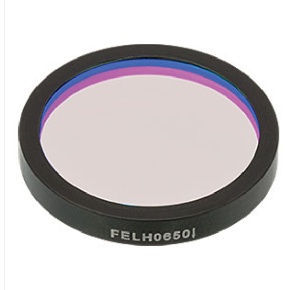 THORLABS 索雷博 &nbsp;&nbsp;&nbsp;FELH0650 Ø25.0 mm长波通滤光片