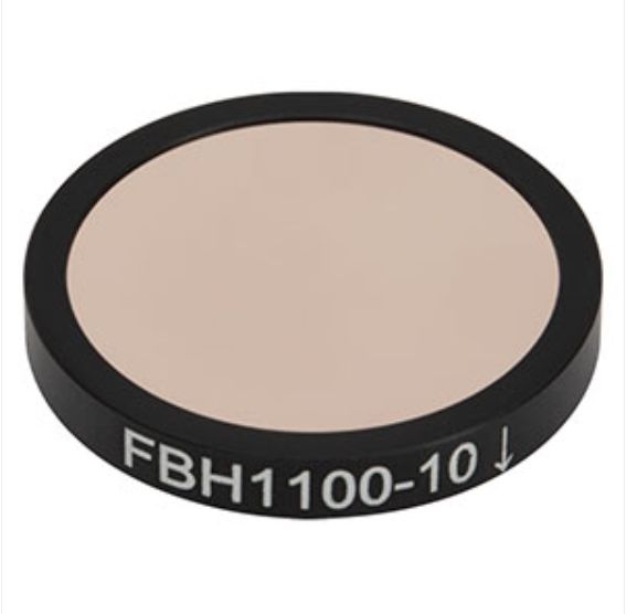 THORLABS 索雷博 &nbsp;&nbsp;&nbsp;&nbsp;FBH1100-10 硬膜带通滤光片