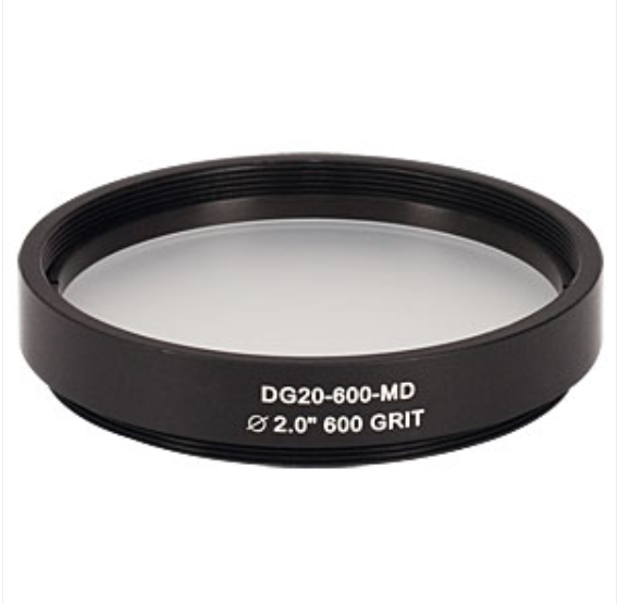 THORLABS 索雷博   DG20-600-MD - SM2螺纹安装，N-BK7磨砂玻璃散射片