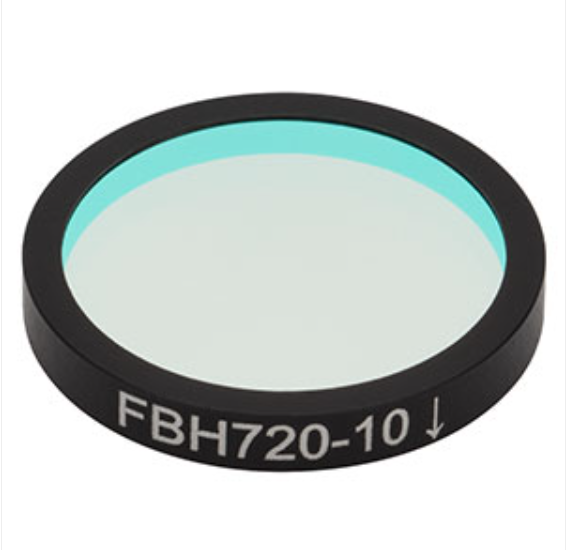 THORLABS 索雷博 &nbsp;&nbsp;&nbsp;FBH720-10 硬膜带通滤光片