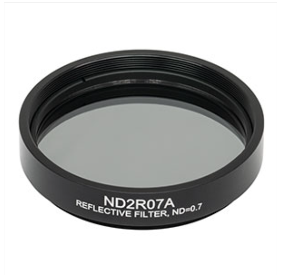 THORLABS 索雷博 &nbsp;&nbsp;&nbsp;ND2R07A Ø50 mm反射型中性密度滤光片