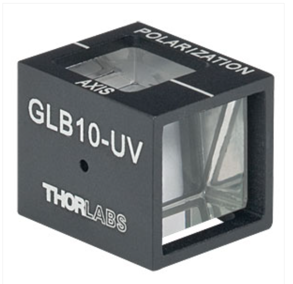 THORLABS 索雷博 &nbsp;&nbsp;&nbsp;GLB10-UV - 格兰激光α-BBO偏振棱镜