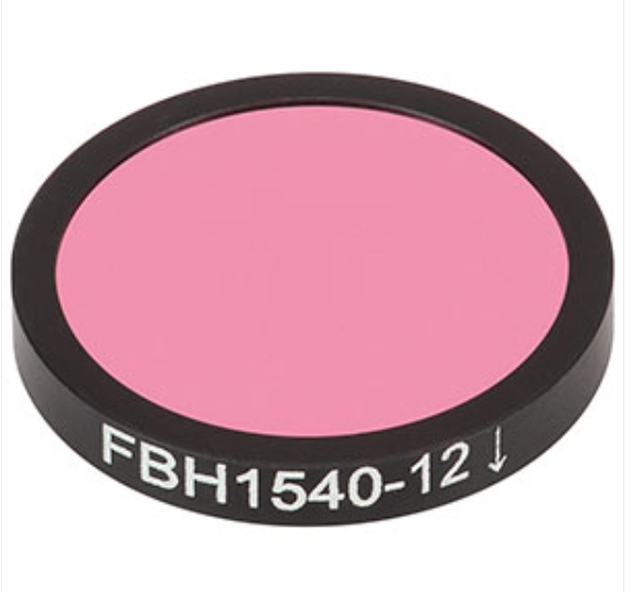 THORLABS 索雷博 &nbsp;&nbsp;&nbsp;FBH1540-12 硬膜带通滤光片