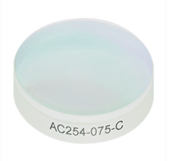 THORLABS 索雷博    AC254-075-C 消色差双胶合透镜