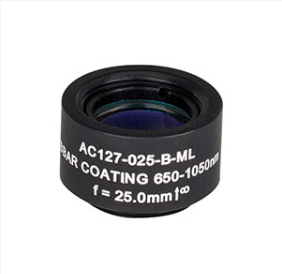 THORLABS 索雷博 &nbsp;&nbsp;&nbsp;AC127-025-B-ML 消色差双胶合透镜