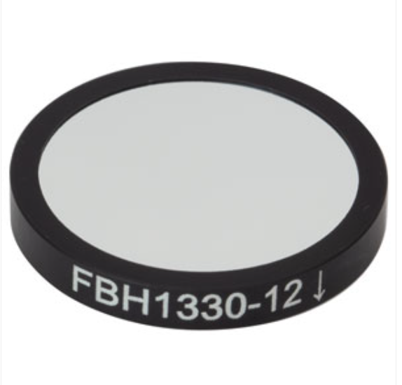 THORLABS 索雷博 &nbsp;&nbsp;&nbsp;FBH1330-12 硬膜带通滤光片
