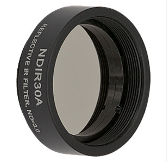 THORLABS 索雷博  NDIR30A Ø25毫米，SM1螺纹安装座，红外反射型中性密度滤光片